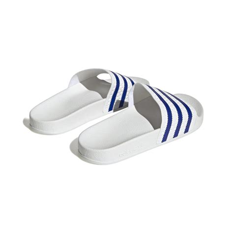 adidas badslippers blauw wit|Adidas slips dames.